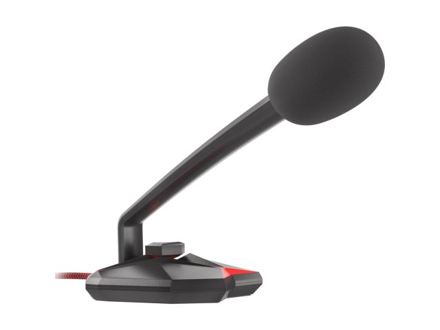 Microfon Natec Genesis Radium 200, Black-Red