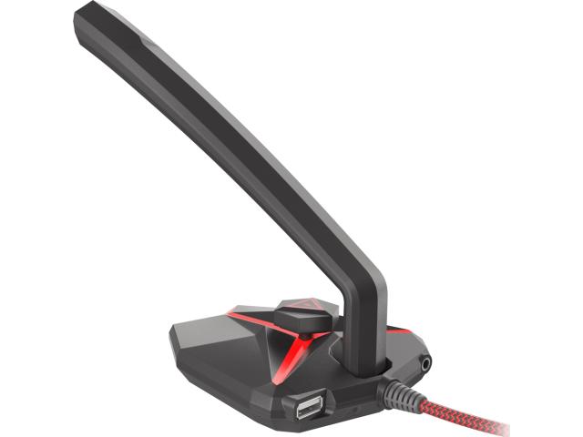 Microfon Natec Genesis Radium 200, Black-Red