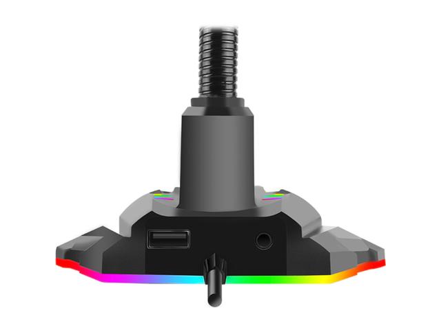 Microfon Marvo MIC-05, RGB, Black