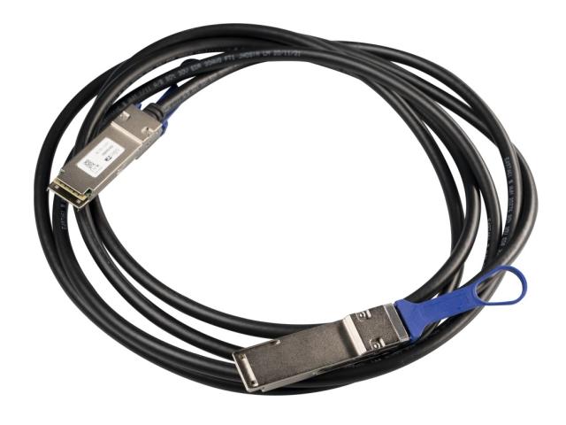 Patch Cord Fibra Optica MikroTik XQ+DA0003, QSFP28 - QSFP28, 3 m