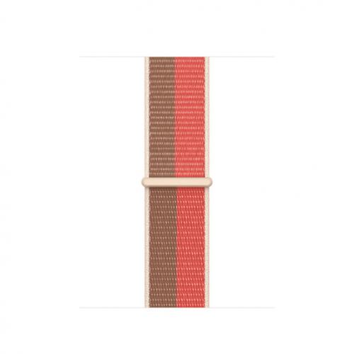 Curea SmartWatch Apple Sport Loop, 41mm, Pomelo/Tan