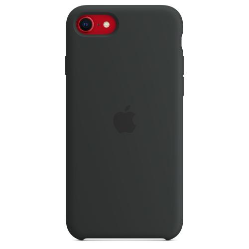Protectie pentru spate Apple MagSafe Silicone pentru iPhone SE 2/3, Midnight