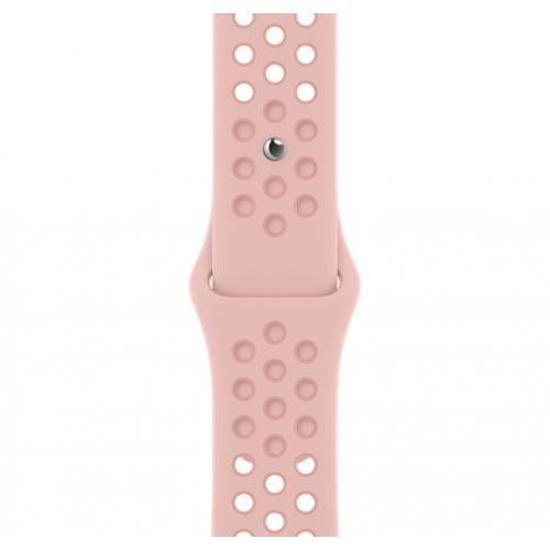 Curea SmartWatch Apple Nike Sport Band Regular, 45mm, Pink Oxford/Rose Whisper
