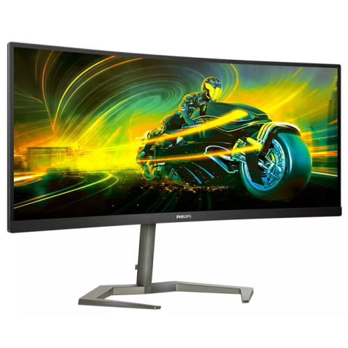 Monitor LED Curbat Philips 34M1C5500VA/00, 34inch, 3440x1440, 4ms GTG, Black