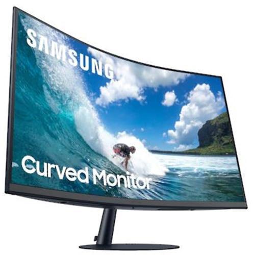 Monitor LED Curbat Samsung C27T550FDU, 27inch, 1920x1080, 4ms GTG, Black
