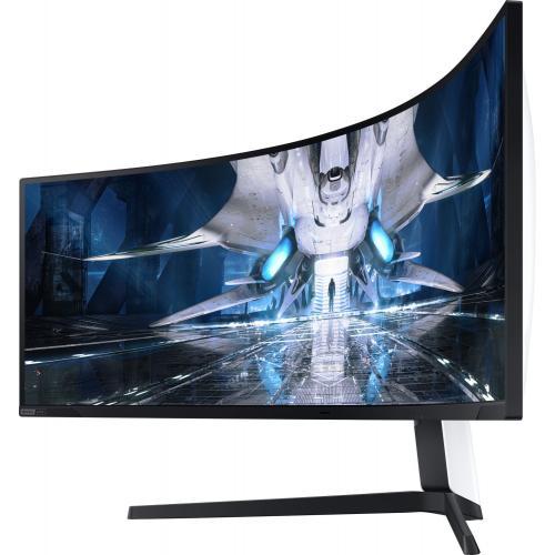 Monitor LED Curbat Samsung Odyssey Neo G9 LS49AG950NPXEN, 49inch, 5120x1440, 1ms GTG, Black-White