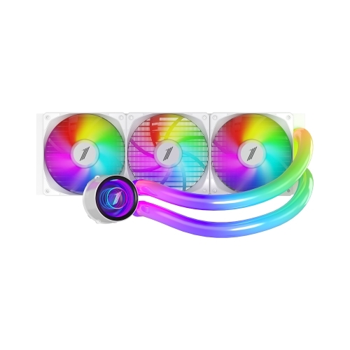 Cooler procesor 1st PLAYER MT360 INFINITE SPACE, ARGB LED, 3 x 120mm, White