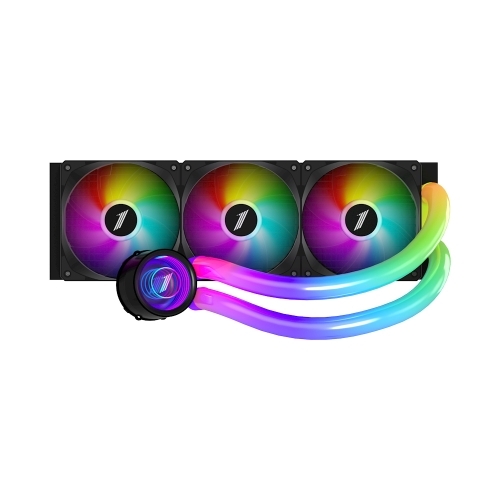 Cooler procesor 1st PLAYER MT360 INFINITE SPACE, ARGB LED, 3 x 120mm, Black