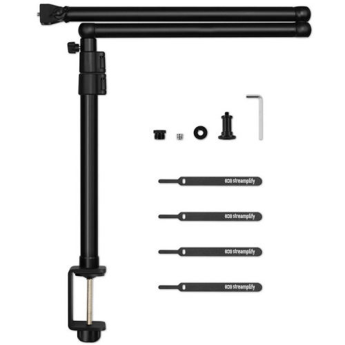 Brat flexibil MOUNT LIFT, prindere de birou, suporta 2.5Kg, rotire 360, Negru, SPOM-ML1LCM1.11