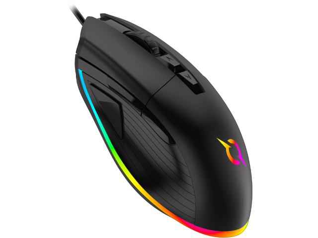 Mouse Optic AQIRYS Acrux, USB, Black