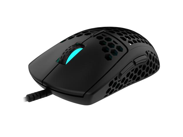 Mouse Optic AQIRYS Doradus, RGB LED, USB, Black