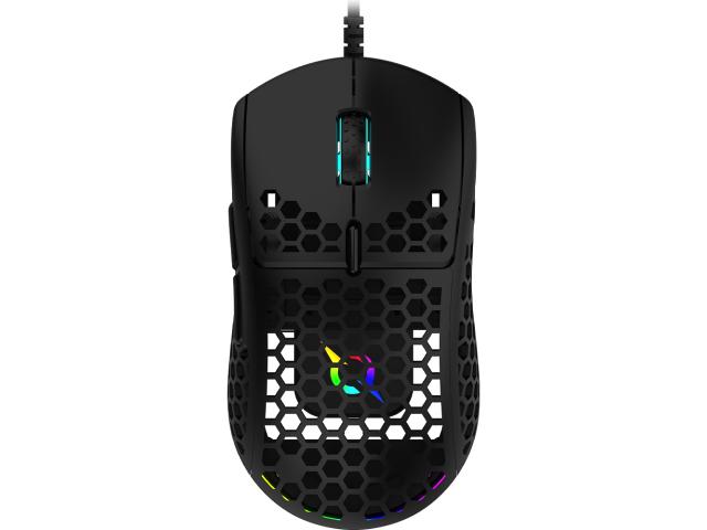 Mouse Optic AQIRYS Doradus, RGB LED, USB, Black