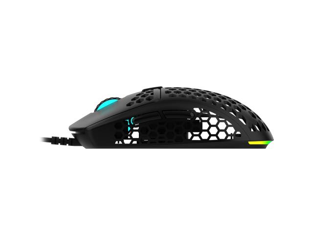 Mouse Optic AQIRYS Doradus, RGB LED, USB, Black