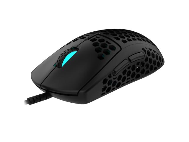 Mouse Optic AQIRYS Doradus, RGB LED, USB, Black