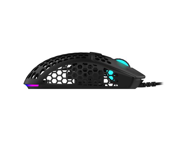 Mouse Optic AQIRYS Doradus, RGB LED, USB, Black