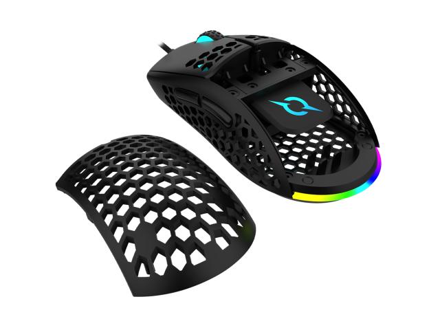 Mouse Optic AQIRYS Doradus, RGB LED, USB, Black