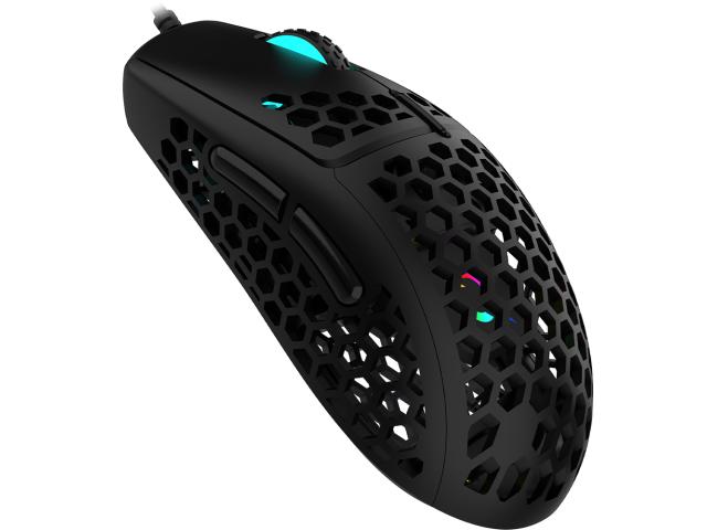 Mouse Optic AQIRYS Doradus, RGB LED, USB, Black
