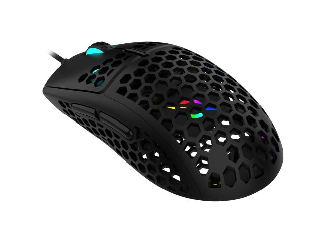 Mouse Optic AQIRYS Doradus, RGB LED, USB, Black