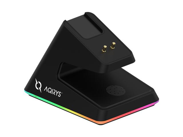 Mouse Optic AQIRYS Zephyr, USB/USB Wireless/Bluetooth, Black