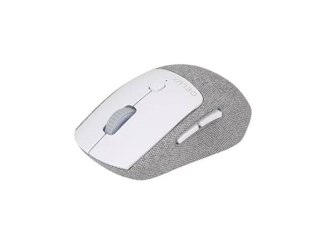 Mouse Optic Delux M520DB, USB Wireless/Bluetooth, Grey-White