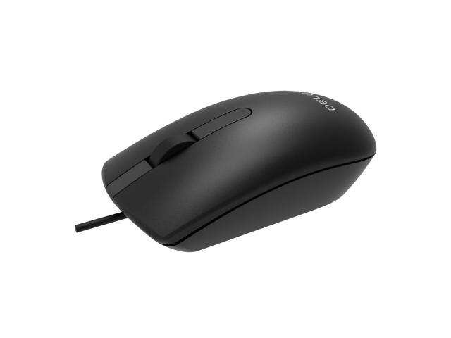Mouse Optic Delux M322, USB, Black