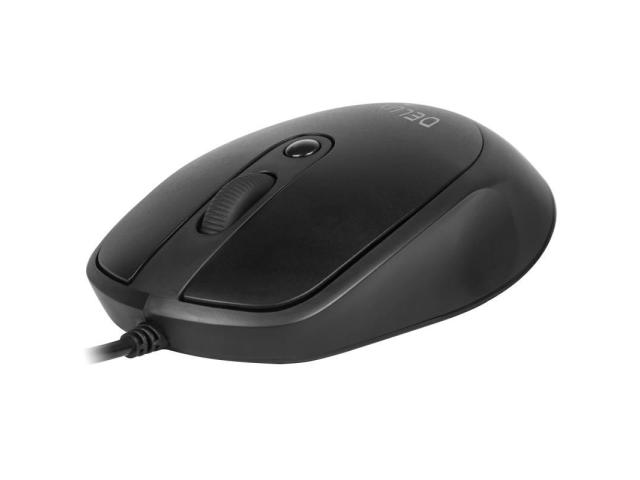 Mouse Optic Delux M366, USB, Black