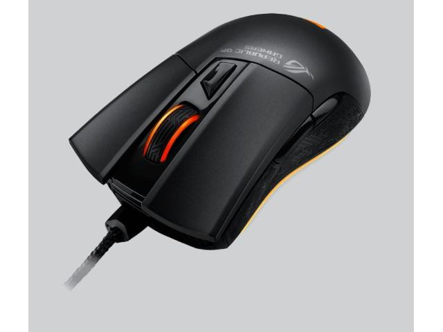 Mouse Optic ASUS ROG Gladius II Origin RGB, USB, Black