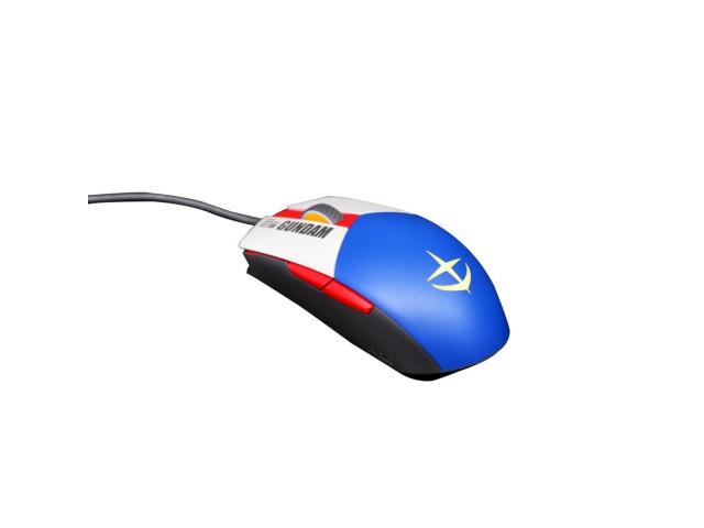 Mouse Optic ASUS ROG Strix Impact II GUNDAM EDITION, RGB LED, USB, Black