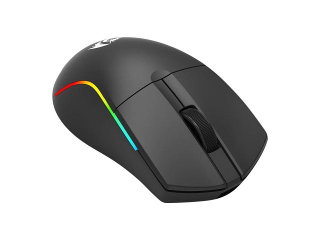 Mouse gaming Bluetooth cu si fara fir Redragon Deicide Standard negru iluminare RGB