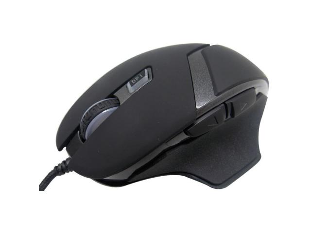 Mouse optic Delux M612, RGB LED, USB, Black