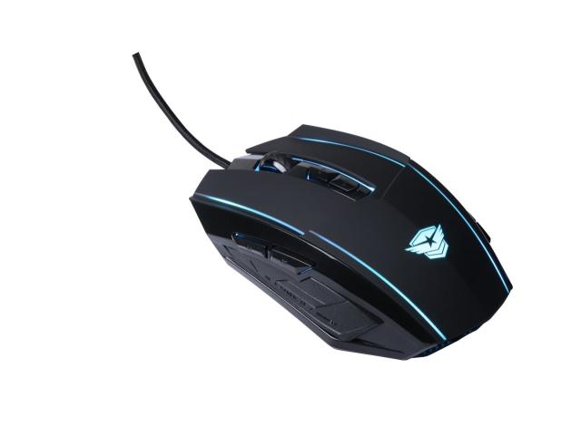 Mouse Optic Somic Easars Sniper, RGB LED, USB, Black