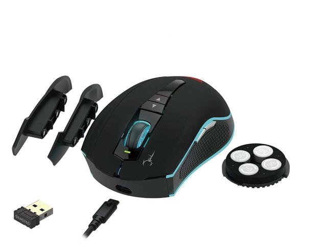 Mouse optic Gamdias Hades M1 RGB LED, USB/Bluetooth, Black