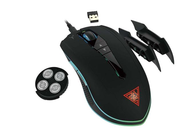 Mouse optic Gamdias Hades M1 RGB LED, USB/Bluetooth, Black