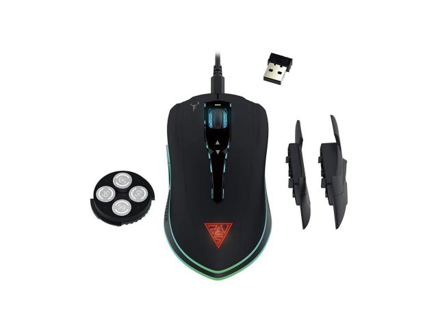Mouse optic Gamdias Hades M1 RGB LED, USB/Bluetooth, Black
