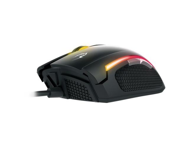 Kit Mouse Optic Gamdias Zeus E2, RGB LED, USB, Black + Mouse Pad Nyx E1, Black