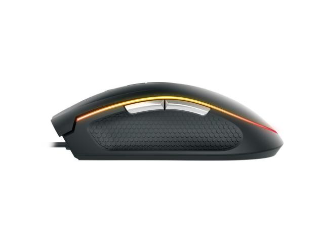 Kit Mouse Optic Gamdias Zeus E2, RGB LED, USB, Black + Mouse Pad Nyx E1, Black