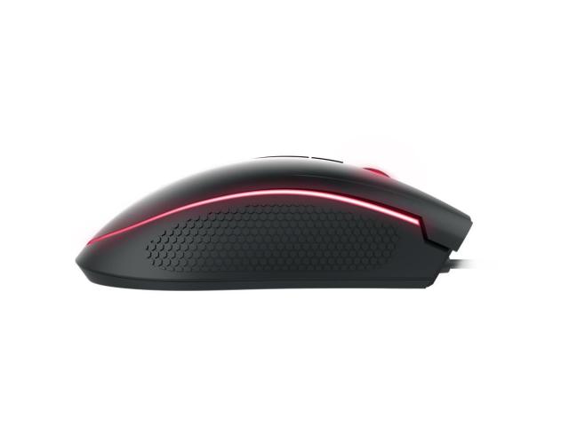 Kit Mouse Optic Gamdias Zeus E2, RGB LED, USB, Black + Mouse Pad Nyx E1, Black