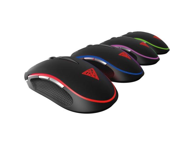 Kit Mouse Optic Gamdias Zeus E2, RGB LED, USB, Black + Mouse Pad Nyx E1, Black