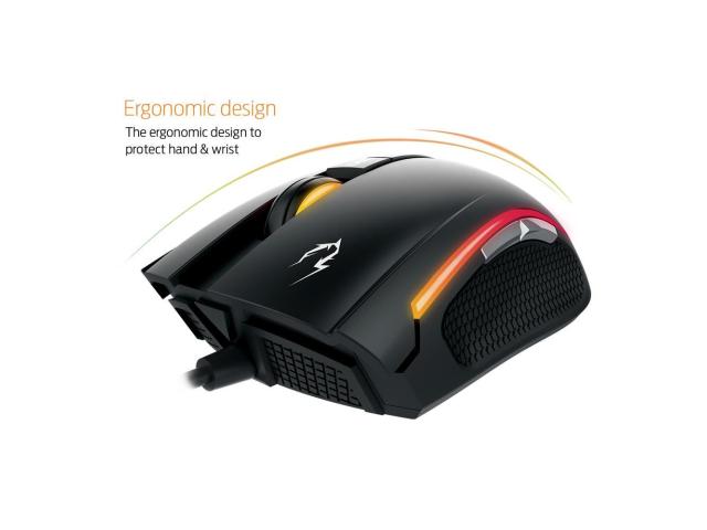 Kit Mouse Optic Gamdias Zeus E2, RGB LED, USB, Black + Mouse Pad Nyx E1, Black
