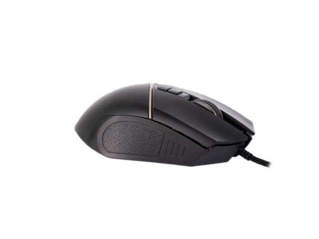 Mouse Optic Inter-Tech NitorX GT-100, RGB LED, USB, Black