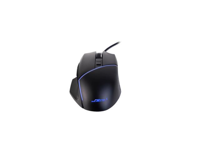 Mouse Optic Inter-Tech NitorX GT-100, RGB LED, USB, Black