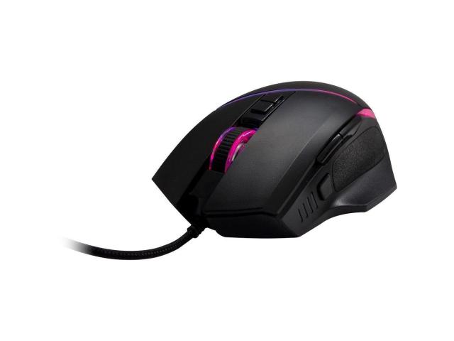 Mouse Optic Inter-Tech NitorX GT-100, RGB LED, USB, Black
