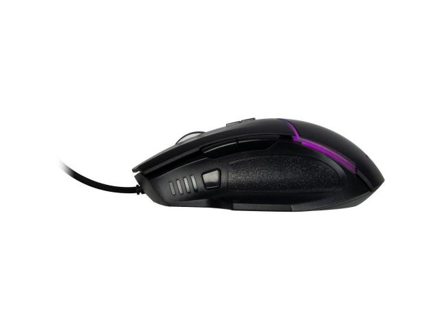 Mouse Optic Inter-Tech NitorX GT-100, RGB LED, USB, Black