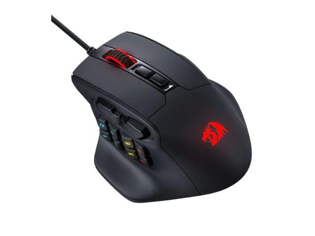 Mouse Optic Redragon Aatrox RGB, USB, Black