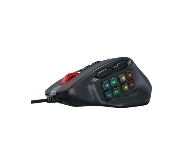 Mouse Optic Redragon Aatrox RGB, USB, Black