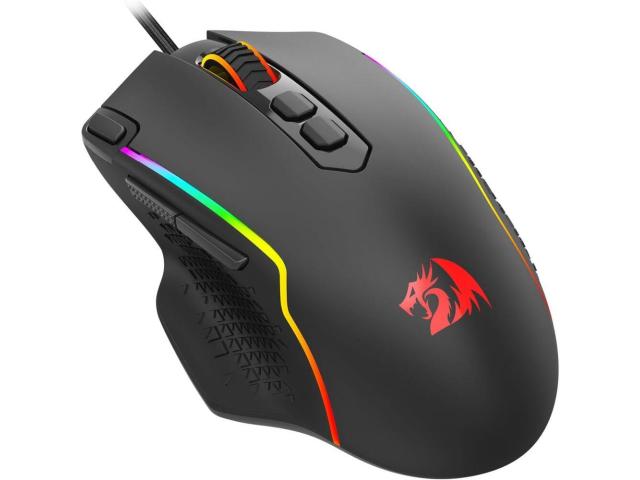 Mouse Optic Redragon Ardal, USB-A, Black