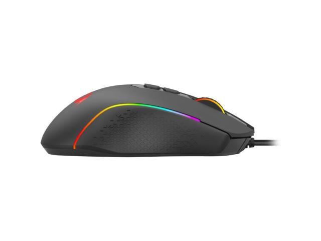 Mouse Optic Redragon Ardal, USB-A, Black
