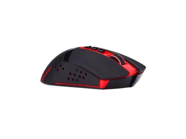 Mouse Optic Redragon Blade, Red LED, USB Wireless, Black-Red