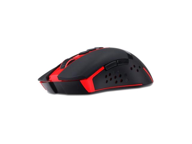 Mouse Optic Redragon Blade, Red LED, USB Wireless, Black-Red