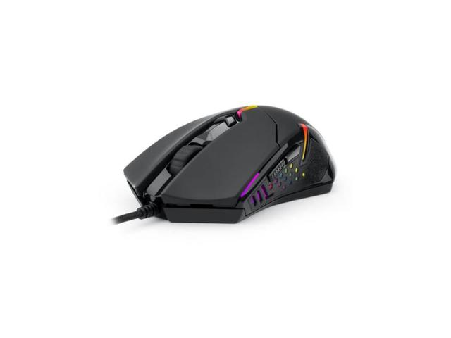 Mouse Optic Redragon Centrophorus RGB, USB, Black